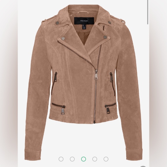 Vero Moda Curve Faux Suede Jacket NWOT - Picture 1 of 16